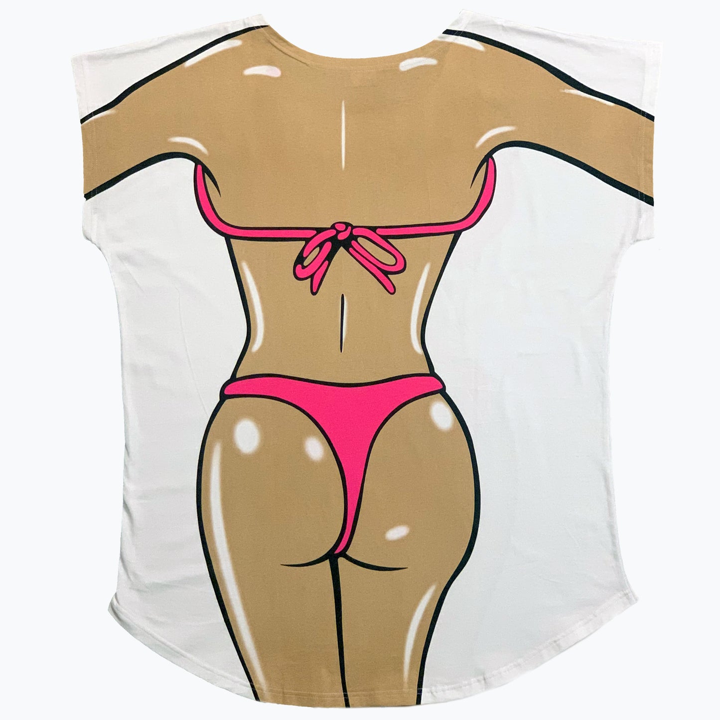 Pink Bikini Women's Cover Up