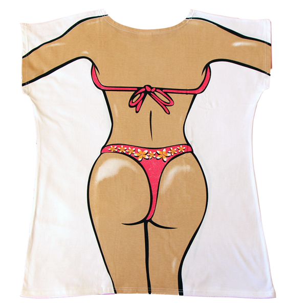 Pink Frangipani Women's Cover Up from Body Dreams Australia