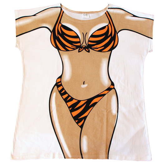 Tiger Skin Cover up from Body Dreams Australia