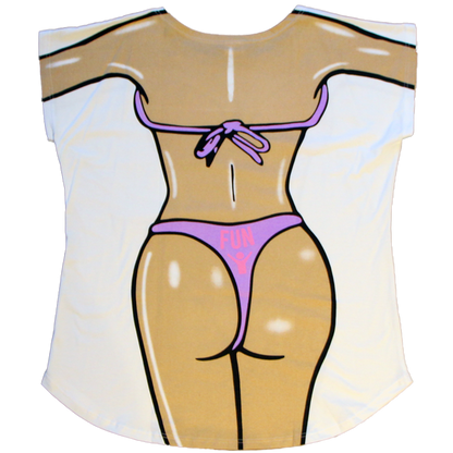 Surf Sun Fun Purple Women's Cover Up