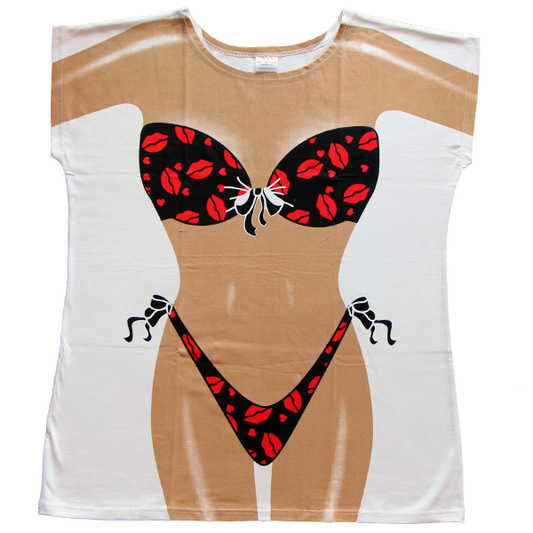 Hot Lips Women's Cover Up
