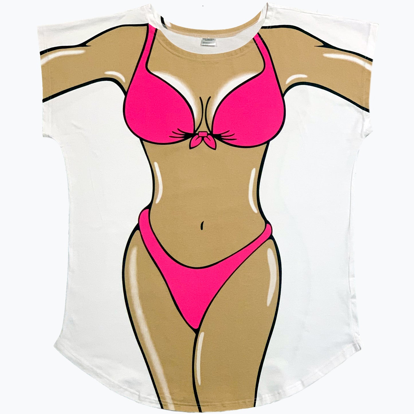 Pink Bikini Women's Cover Up